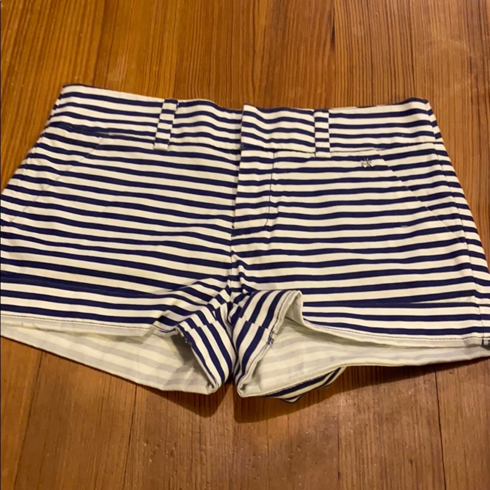 nwot calvin and klein striped twill shorts